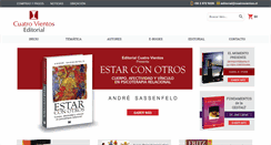 Desktop Screenshot of cuatrovientos.cl